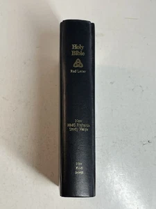 Holy Bible New King James Version, New HMS Richards Study Helps Red Letter 1990 - Picture 1 of 10
