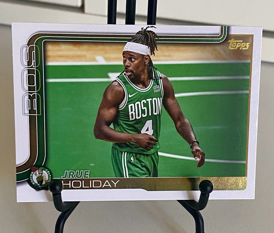 2025-26 Topps Baloncesto Jrue Vacaciones ESPEJO DORADO SSP #7 Celtics  Foto 1 de 3