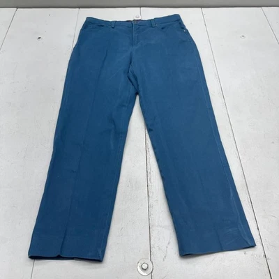 Gloria Vanderbilt Amanda Jeans Womens 12 Teal Blue High Rise Straight Leg - Image 1 of 4