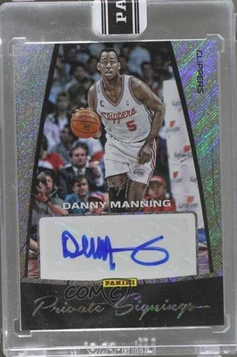 2015 NBA Finals Promo Pack Private Signings Glitter 1/1 Danny Manning Auto 3s6 - Image 1 of 3