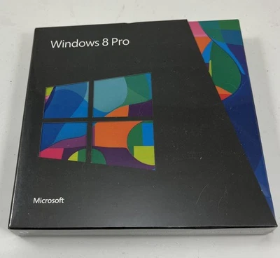 Microsoft Windows 8 PRO Completo 64 32 Bit Inglés VUP NUEVO Sellado de Fábrica Foto 1 de 3