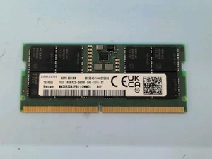 Memoria RAM para computadora portátil Samsung 16 GB DDR5 5600 MHz PC5-44800 SODIMM - M425R2GA3PB0-CWM - Imagen 1 de 4