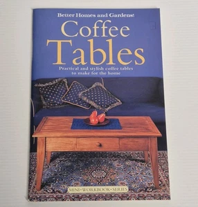 Better Homes Gardens Mini Book Coffee Tables Practical Stylish Projects Woodwork - Picture 1 of 8