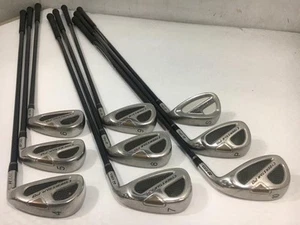 YONEX Cyberstar PB Iron Set 9pcs 4-10.PW.SW Ultimum Ti-55 Flex R - Picture 1 of 4