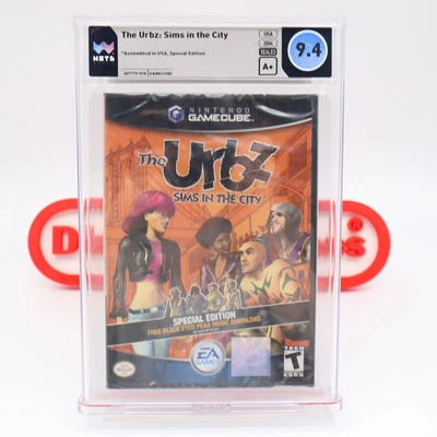 Nintendo GameCube THE URBZ SIMS IN THE CITY - WATA GRADED 9.4 A+! NEW & Sealed! - Image 1 of 4