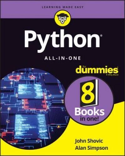 Python All-in-One For Dummies - Paperback By Shovic, John - GOOD - Image 1 of 1