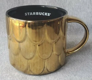 Taza de café Starbucks Gold Sirena Sirena 2019 14 FL OZ edición limitada - Imagen 1 de 4