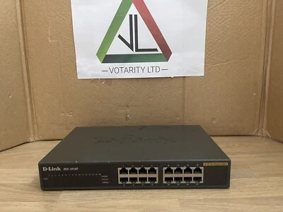 D-Link DES-1016D Switch D-Link 16-Port 10/100 Switch DES-1016D H/W Ver.: C2 - Image 1 of 4