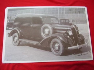 1937 PLYMOUTH SEDAN DELIVERY   11 X 17  PHOTO   PICTURE - Bild 1 von 1