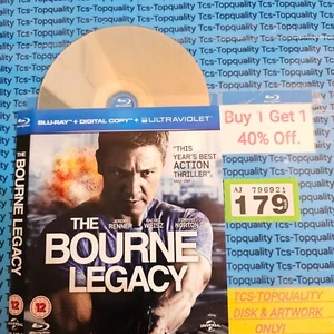 The bourne legacy Blu-Ray disc and artwork only. Save £s. - Picture 1 of 1