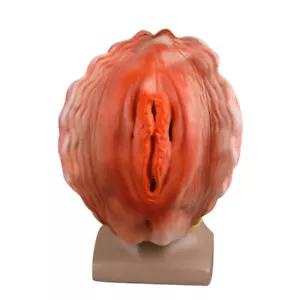 Masquerade Clam Shell Prank Sexy Mask Adult Halloween Cosplay Costume Mask Props - Picture 1 of 12
