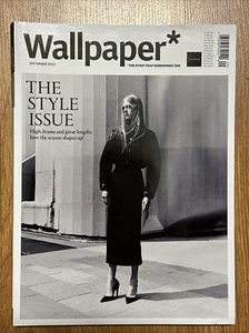 WALLPAPER MAGAZINE SEPTEMBER 2023 FASHION ART THE STYLE ISSUE - Picture 1 of 2
