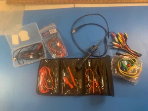 Lab connectors and probes Misc w/handmade computer light - Picture 1 of 4