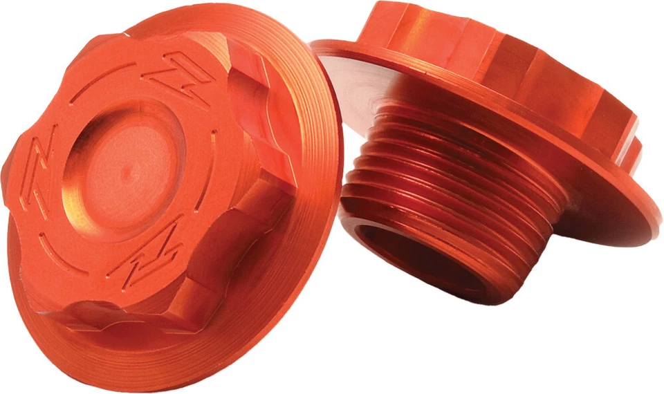 ZETA Orange Steering Stem Nut and Bolt ZE58-2817 for 1990-19 KTM SX SXF XC XCF - Image 1 of 1