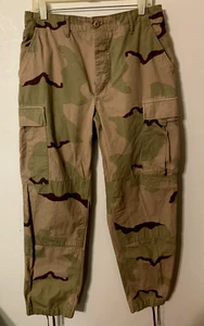 Proppper Woodland Camo Tactical Pants Med/R Cargo Button Fly Ripstop - Picture 1 of 6