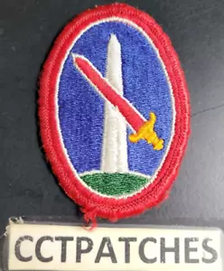 US ARMY DISTRICT OF WASHINGTON PATCH - Picture 1 of 2