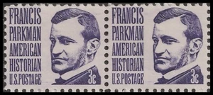 US 1281 Francis Parkman 3c horz pair MNH 1967 - Picture 1 of 1
