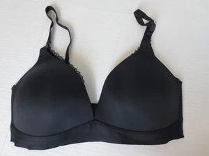 Puma Valentina Maternity Nursing Bra Size 34 (Cap B?) Black - Picture 1 of 15