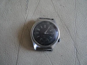 Rare Antique Military Gent’s Winds up Watch With Stop Button -SPARE REPAIR - Picture 1 of 11