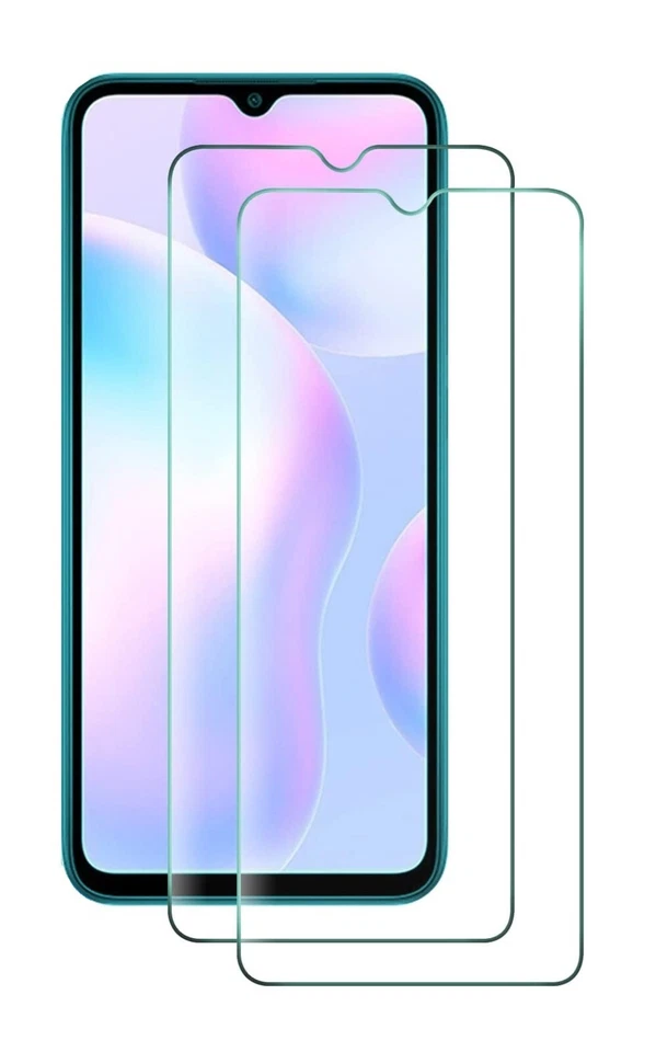 2x Xiaomi Redmi 9AT Panzer Schutz Glas Hart 9H Displayschutz Verbundglas