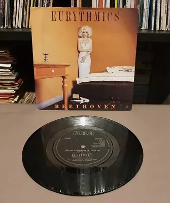 EURYTHMICS Beethoven / Heaven 1987 UK 7" - DA 11 - VG+/VG+ - Image 1 of 4