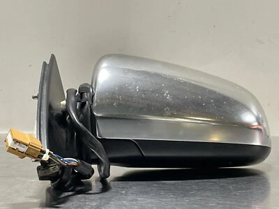 Espejo retrovisor eléctrico cromado 2005-2008 para Audi S4 2004 sedán OEM izquierdo del conductor Foto 1 de 4
