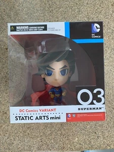 Square Enix DC Variant Static Arts Mini SUPERMAN Figure (See Description) New - Picture 1 of 5
