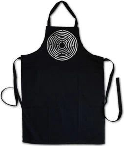 CIRCLE MAZE BBQ KOCHSCHÜRZE Spiral Labyrinth Mystic Hypnotic Hypnotic - Bild 1 von 1