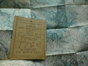 Tci Carta Turistica D'italia Il Cervino E Il Monte Rosa Scala 1 : 50.000 - Bild 1 von 1