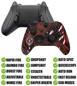 Demon Glow Modded Reflex Button Rapid Fire Modded Controller for Xbox Series X S - Picture 1 of 9