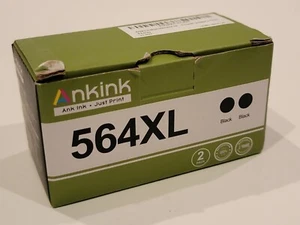 Tinta de repuesto Ankink 564XL para hp 564 - tinta negra (2 piezas) - Imagen 1 de 2