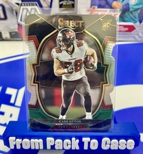 2022 Select Cade Otton Concourse Green & Black Die Cut Prizm Rookie #28!!🔥🏈🔥