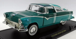 Road Signature 1/18 Scale Diecast - 92138 1955 Ford Crown Victoria Green - Picture 1 of 4