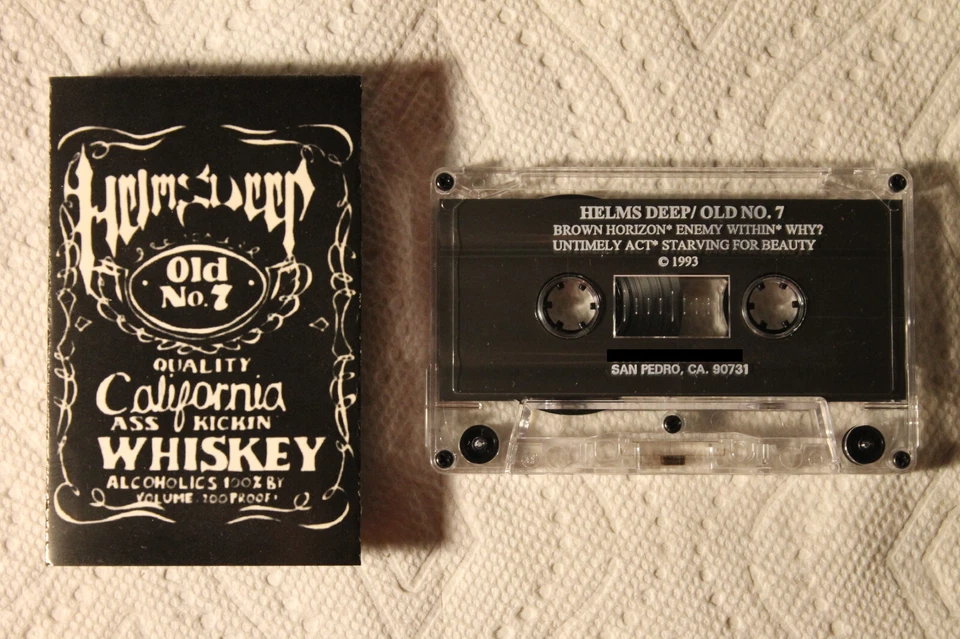 Helms Deep ‎– Old No. 7 US orig' private cassette THRASH 1993 TESTED - Image 1 of 1