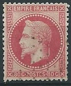 1862-70 FRANCIA USATO NAPOLEONE III 80 CENT - EDF002 - Picture 1 of 1