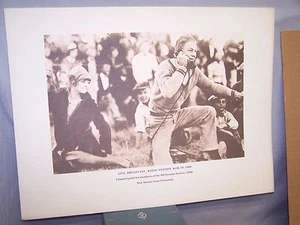 NMSU "LIVE BROADCAST, RADIO STATION KOB 1925" LIMITED PRINT from 1980 - Picture 1 of 2