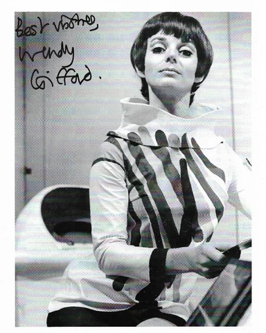 WENDY GIFFORD (The Ice Warriors) DOCTOR WHO  Signed Autograph 10 x 8 COA 30207 Cover