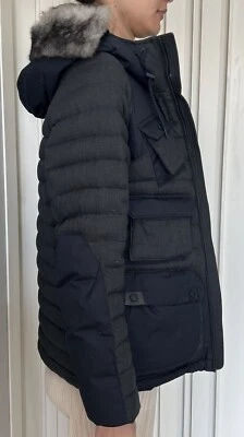 Authentic Moncler W X White Mountaineering Hood With Detachable Rabbit Fur Clean - Image 1 of 4