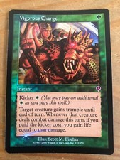 Vigorous Charge HOLO Invasion MTG