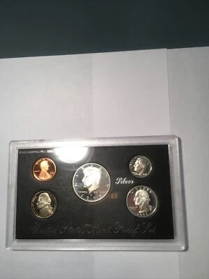 1996 silver proof set mint pkg no box or coa - Image 1 of 4