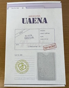 [Express] NEW IU Uaena 6th Official Fanclub Membership Full Kit - Picture 1 of 5