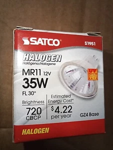 S1951 35MR11 NFL Narrow Flood 24° Lensed Cover 35W 12V MR11 2-Pin Bi-Pin GZ4 - Picture 1 of 3