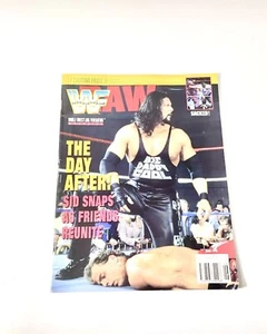 WWE WWF WRESTLING MAGAZINE JUNE 1995 INCLUDES ORIGINAL TRADING CARDS - Picture 1 of 4