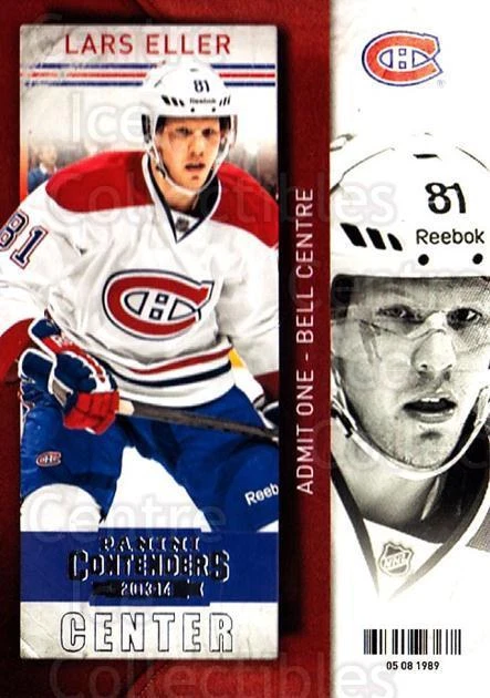 2013-14 Panini Contenders #61 Lars Eller - Image 1 of 1