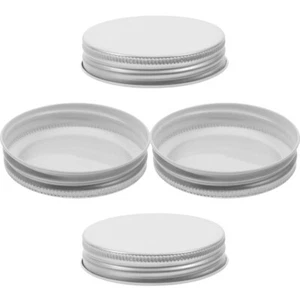 4 piezas Pickle Jar tapa cubierta de chapa blanca tapa frascos tapa olla - Imagen 1 de 12