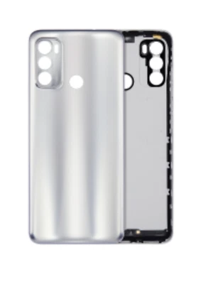 后盖玻璃兼容摩托罗拉 Moto G60 (XT2135 / 2021)(银色) — 第 1/4 张图片