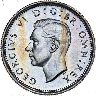 1951 Proof Sixpence - George VI British Coin - Superb - Image 1 of 2