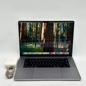 2021 Apple MacBook Pro 16" M1 Pro 16C GPU 3.2GHz 16GB RAM 512GB SSD MK183LL/A - Picture 1 of 15