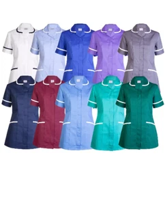 Ladies Hospital Premium Healthcare Nursing Beauty Tunics Woman Uniform Shirt - Picture 1 of 1