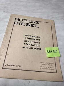 Motores Diésel Técnica Reparación Revisión Técnica Edición Chatelain 1958 - Imagen 1 de 12